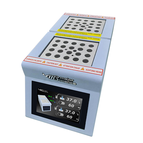 Elite Dual Dry Bath lncubator, EL-02DT series  |製品説明|ライフサイエンス研究|ミキサー/温度制御|ドライバースインキュベータ